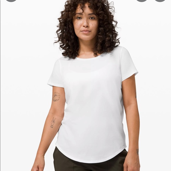 Lululemon Love Crew T-shirt lightweight white size 8 NWT - Picture 1 of 1